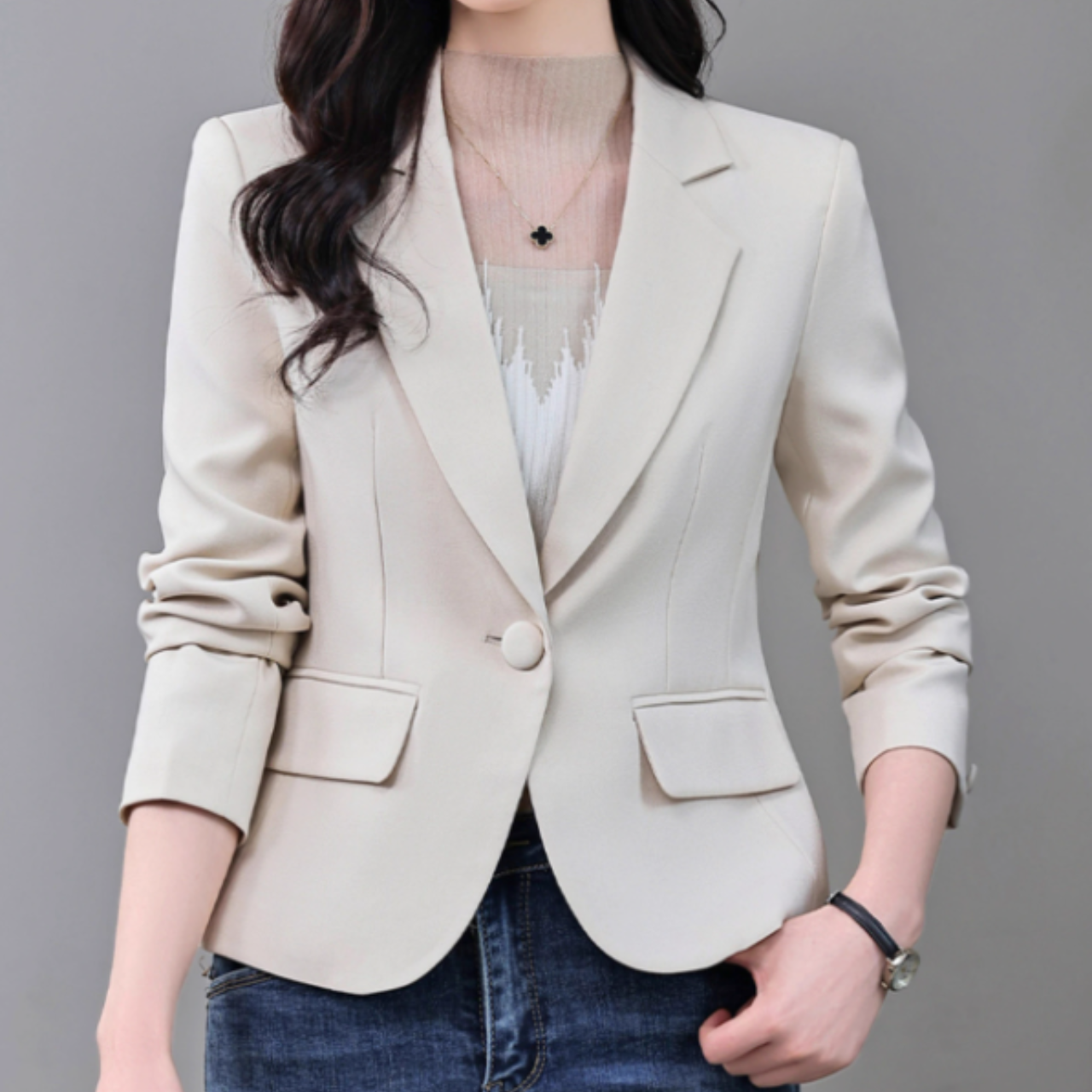 ミニカジュアルジャケット A0686