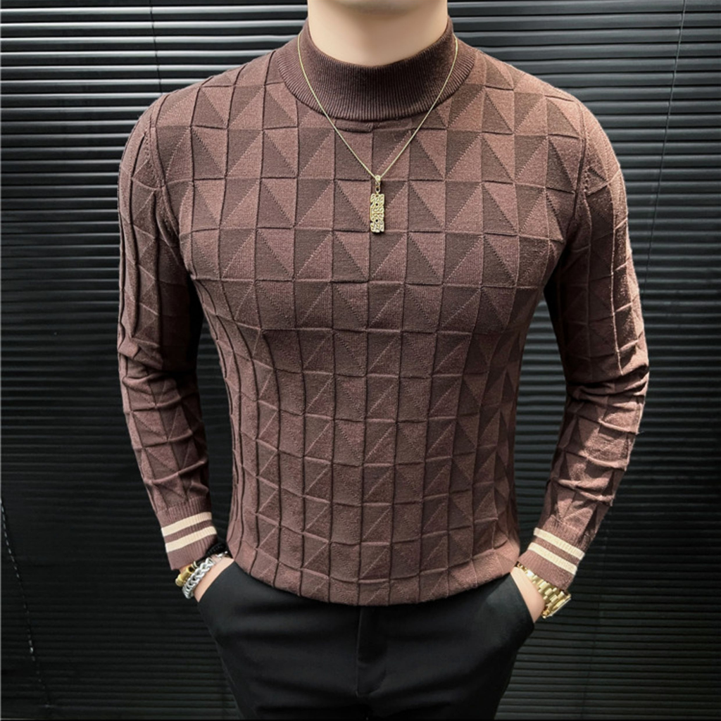 プレミアムジオメトリックシャツ(3color） M0867