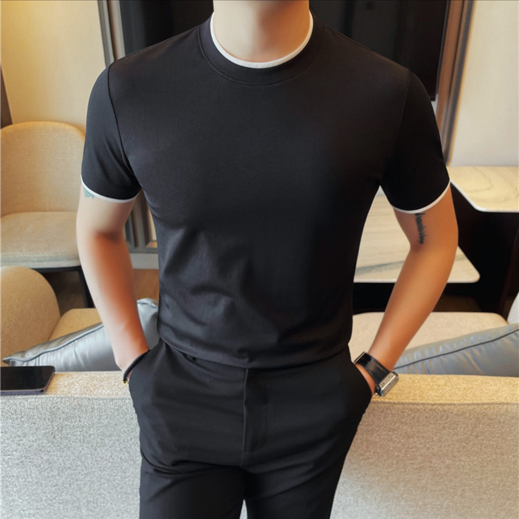 フェイクツーピースTシャツ（4color） M0668