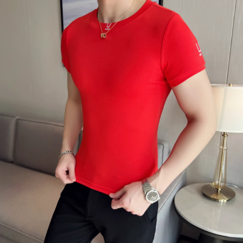 UネックロングスリーブTシャツ（4color） M0655