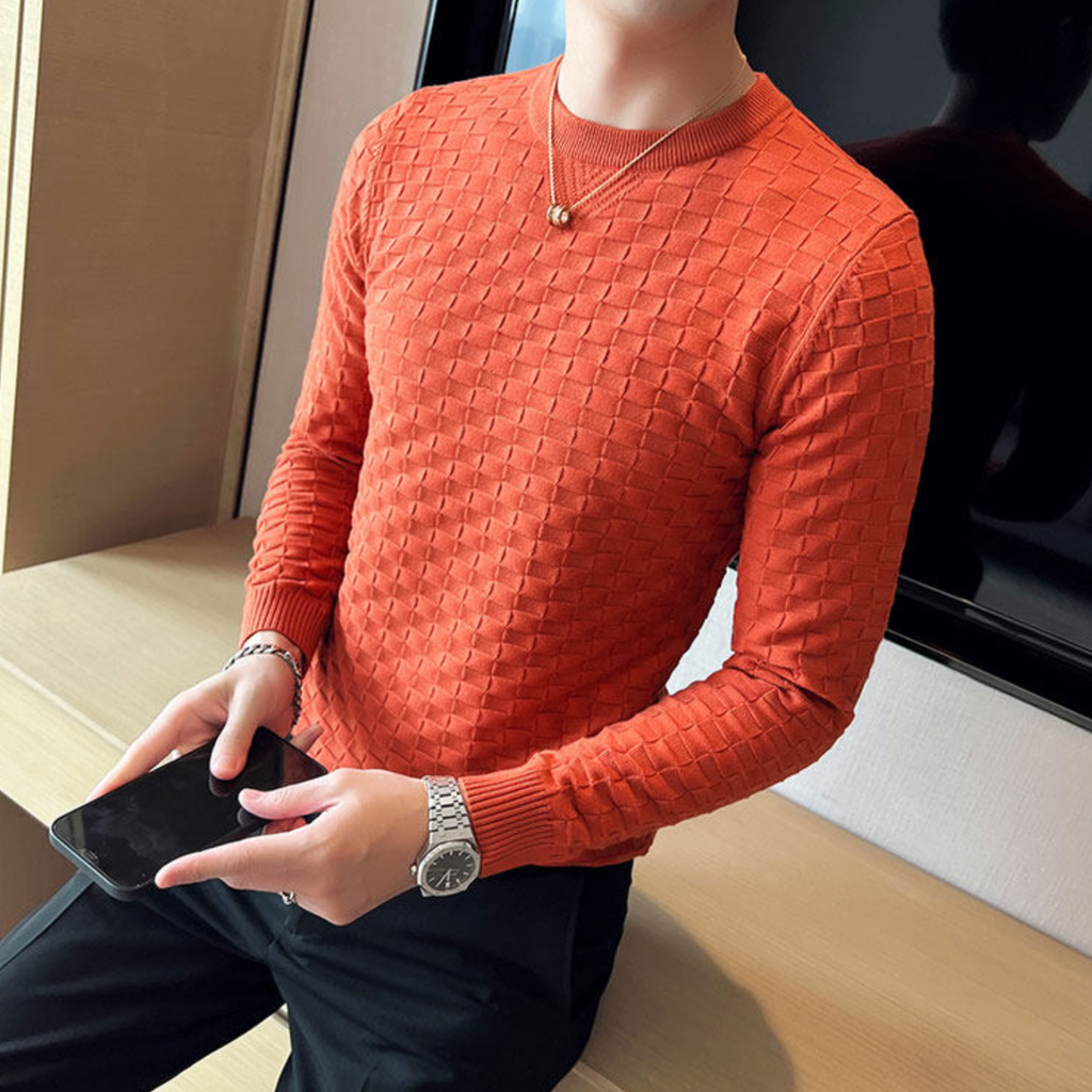 シックエンボスニット（4color） M0942