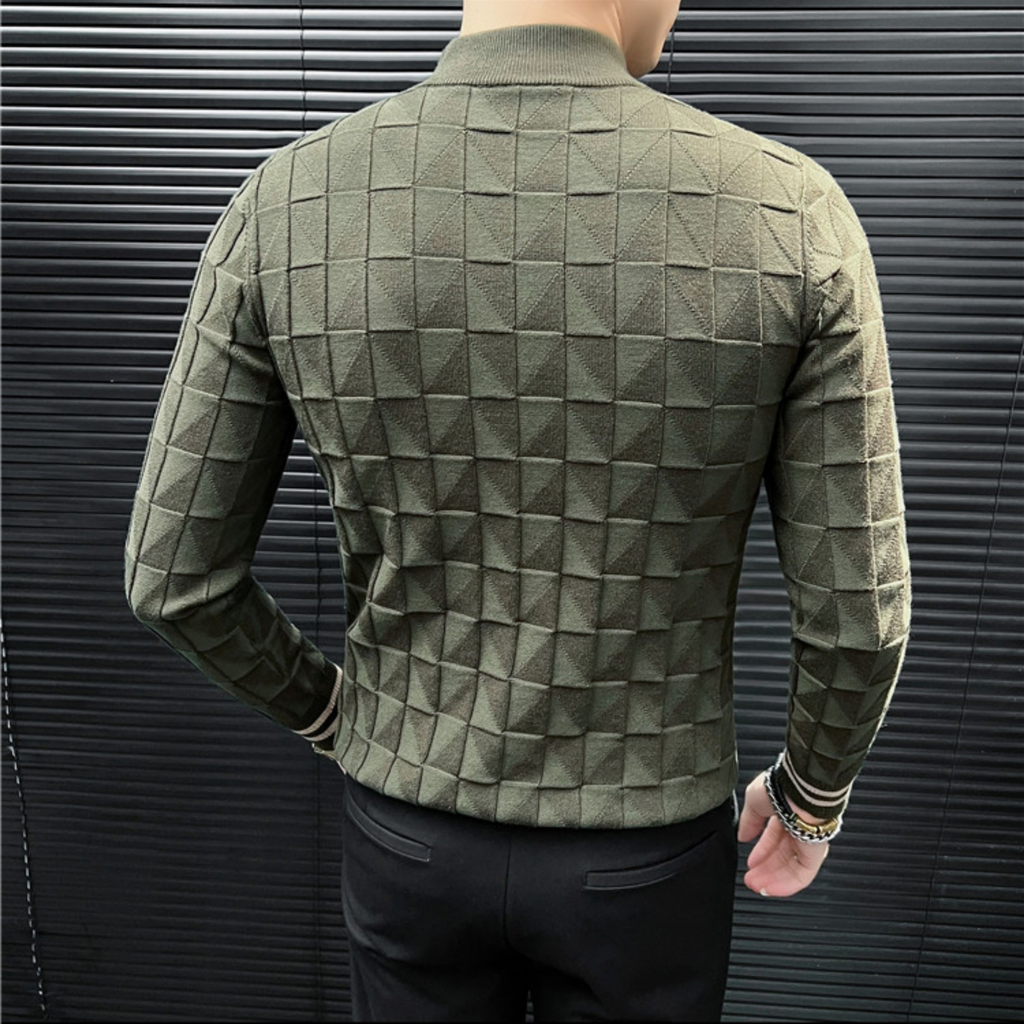 プレミアムジオメトリックシャツ(3color） M0867
