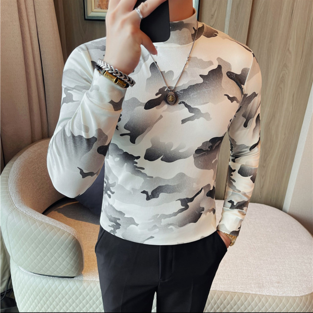 モノトーンカモフラージュカットソー(3color） M0850