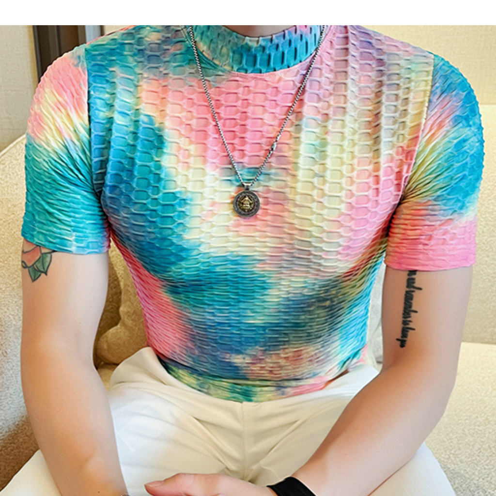 グラデーションTシャツ M0665