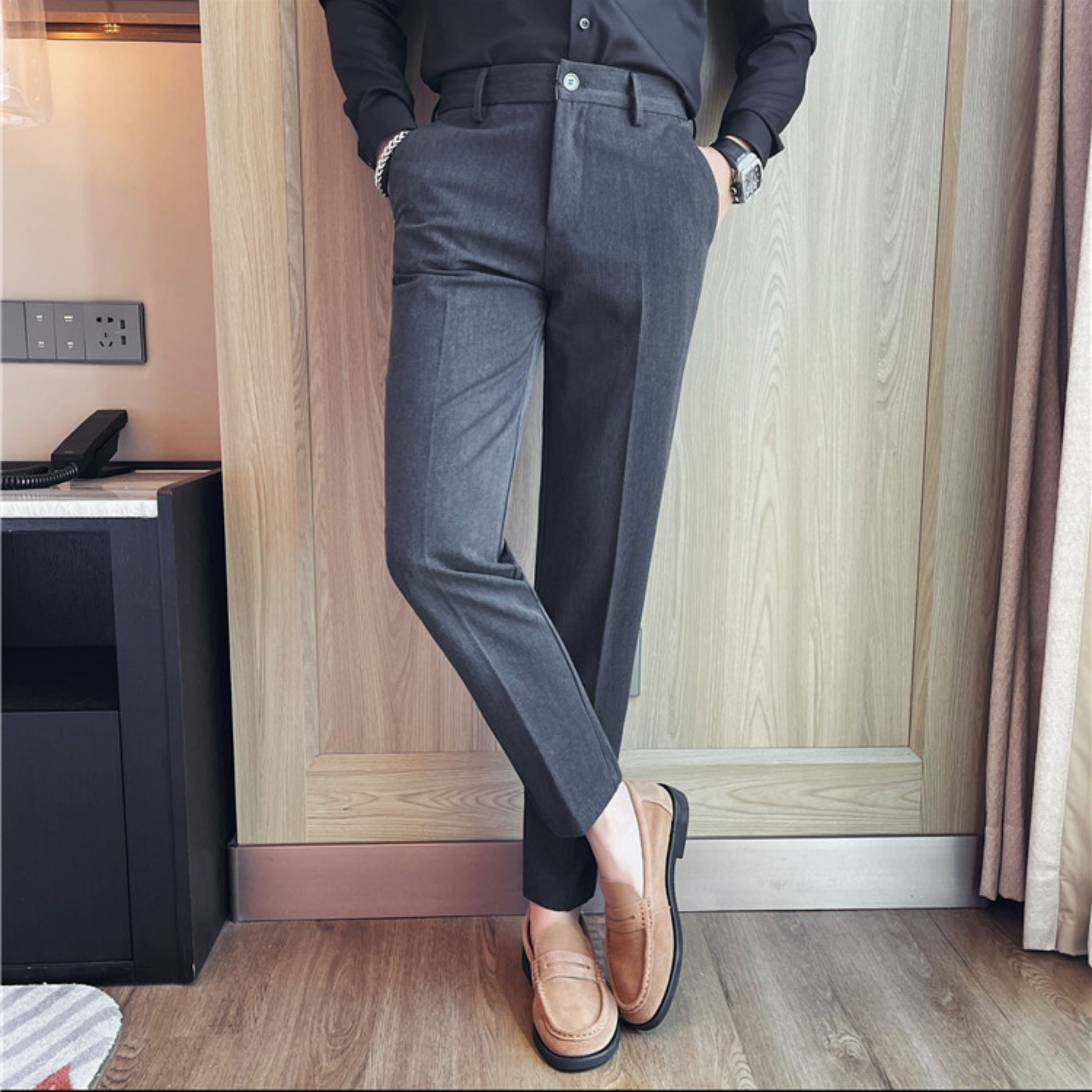 スマートシルエットスラックス(3color） M0864