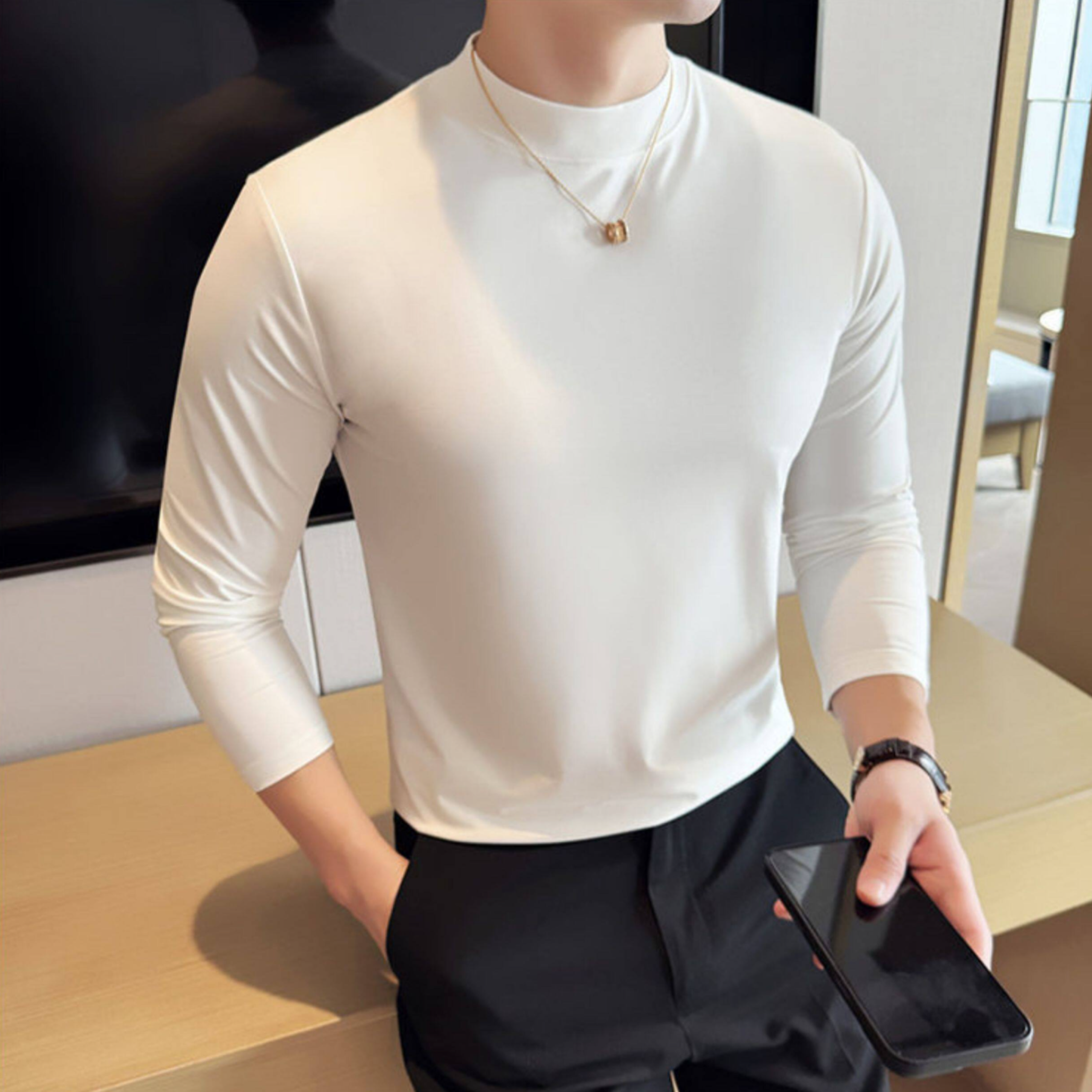 クラシックモードフィットシャツ（5color） M0970