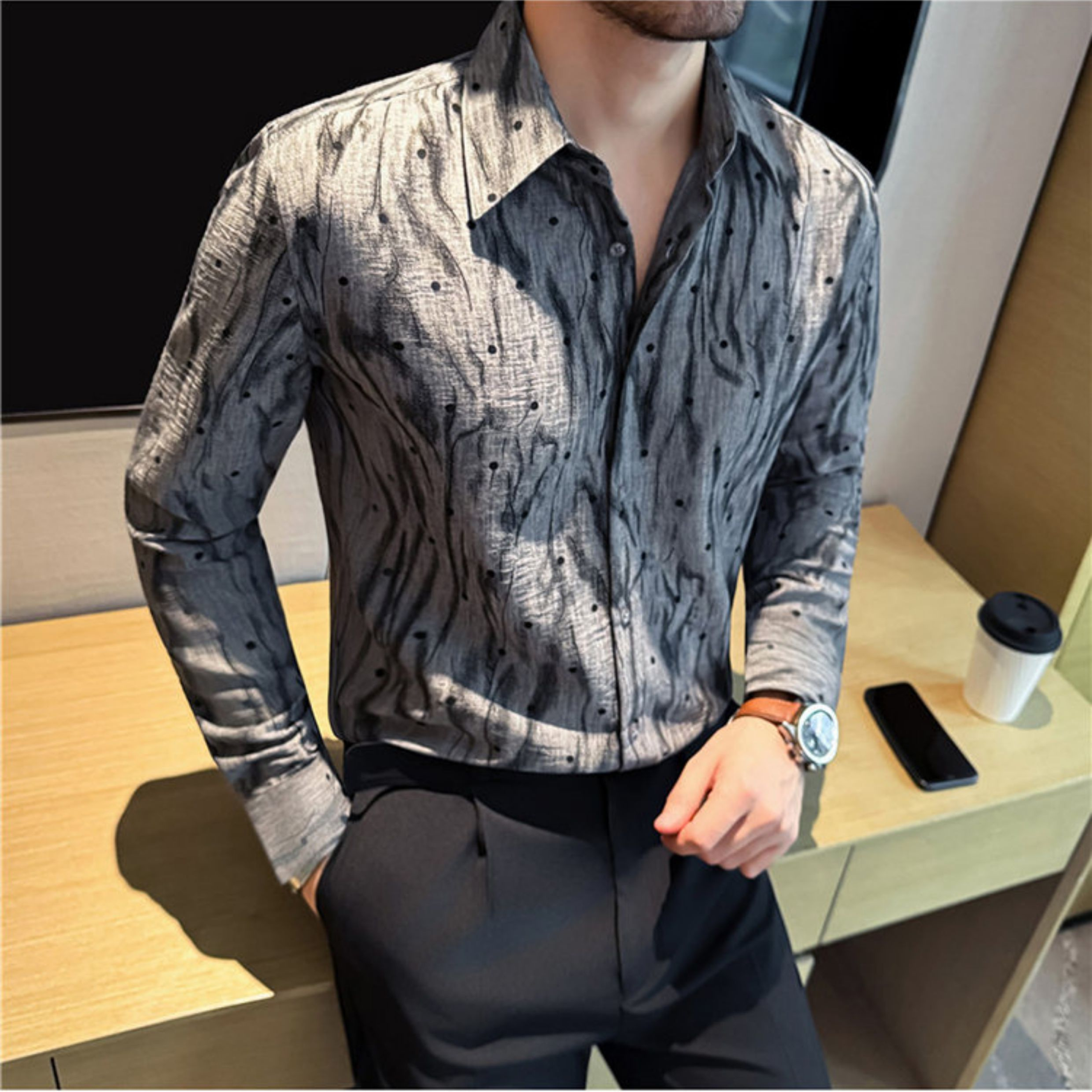 アーバンアートシャツ（2color） M0866