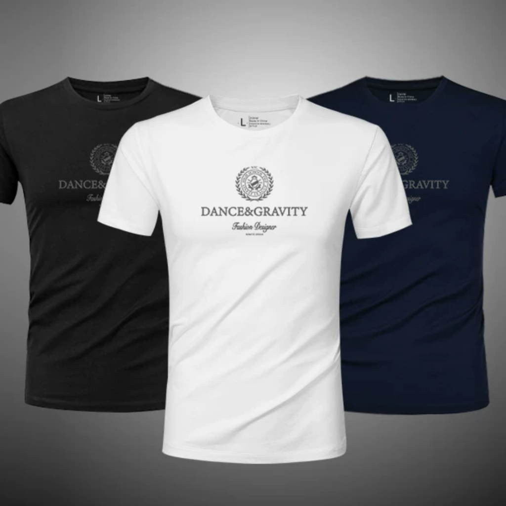 エレガントロゴストレッチTシャツ M1037