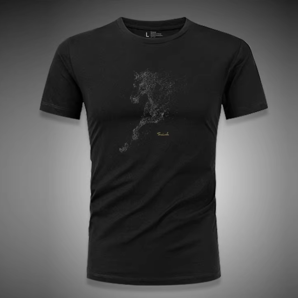 ラグジュアリーホースTシャツ（3color） M0985
