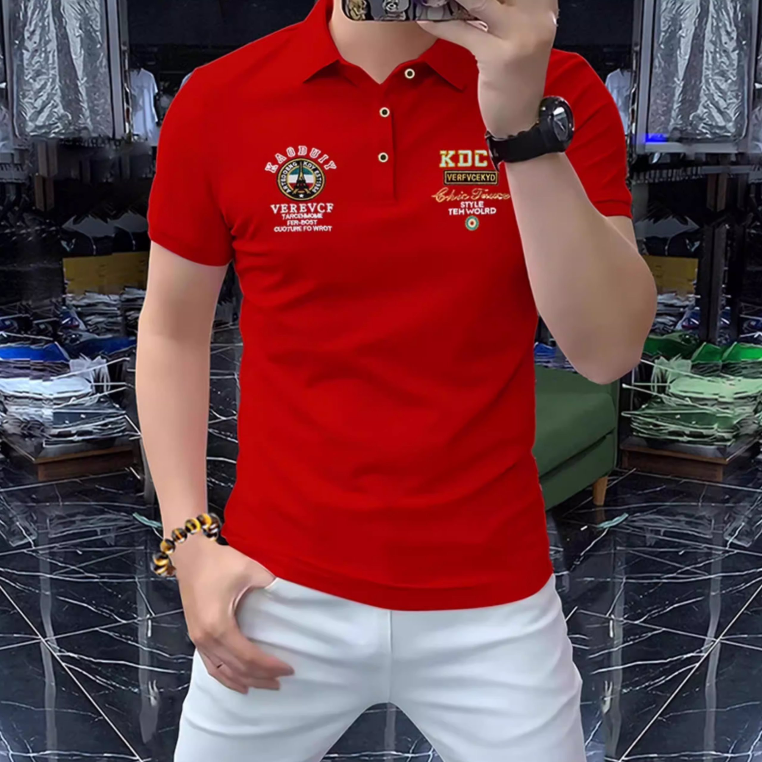 クラシックエンブレムポロシャツ（3color） M0998