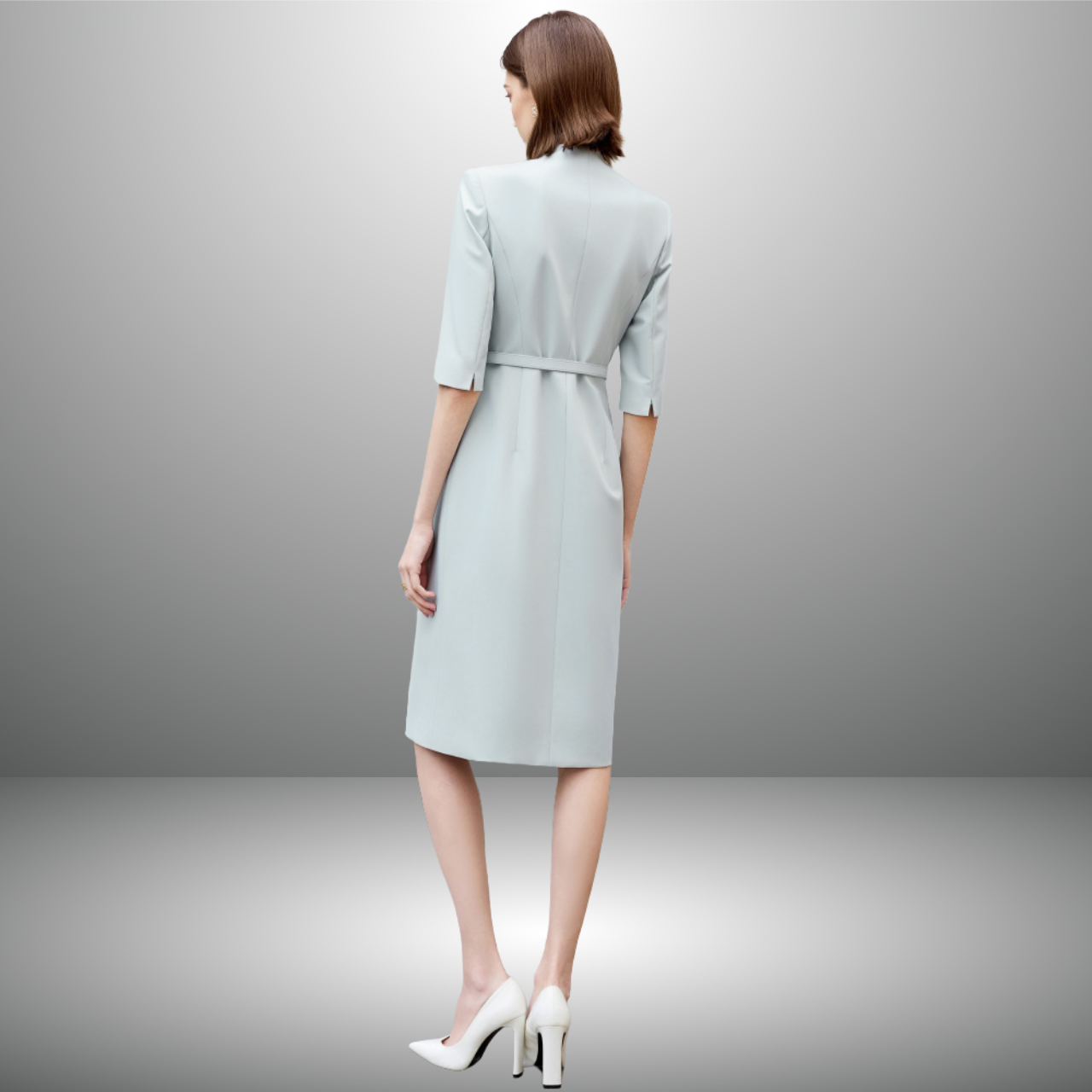 ハイエンドミディ丈 ワンピース（3color） A1078