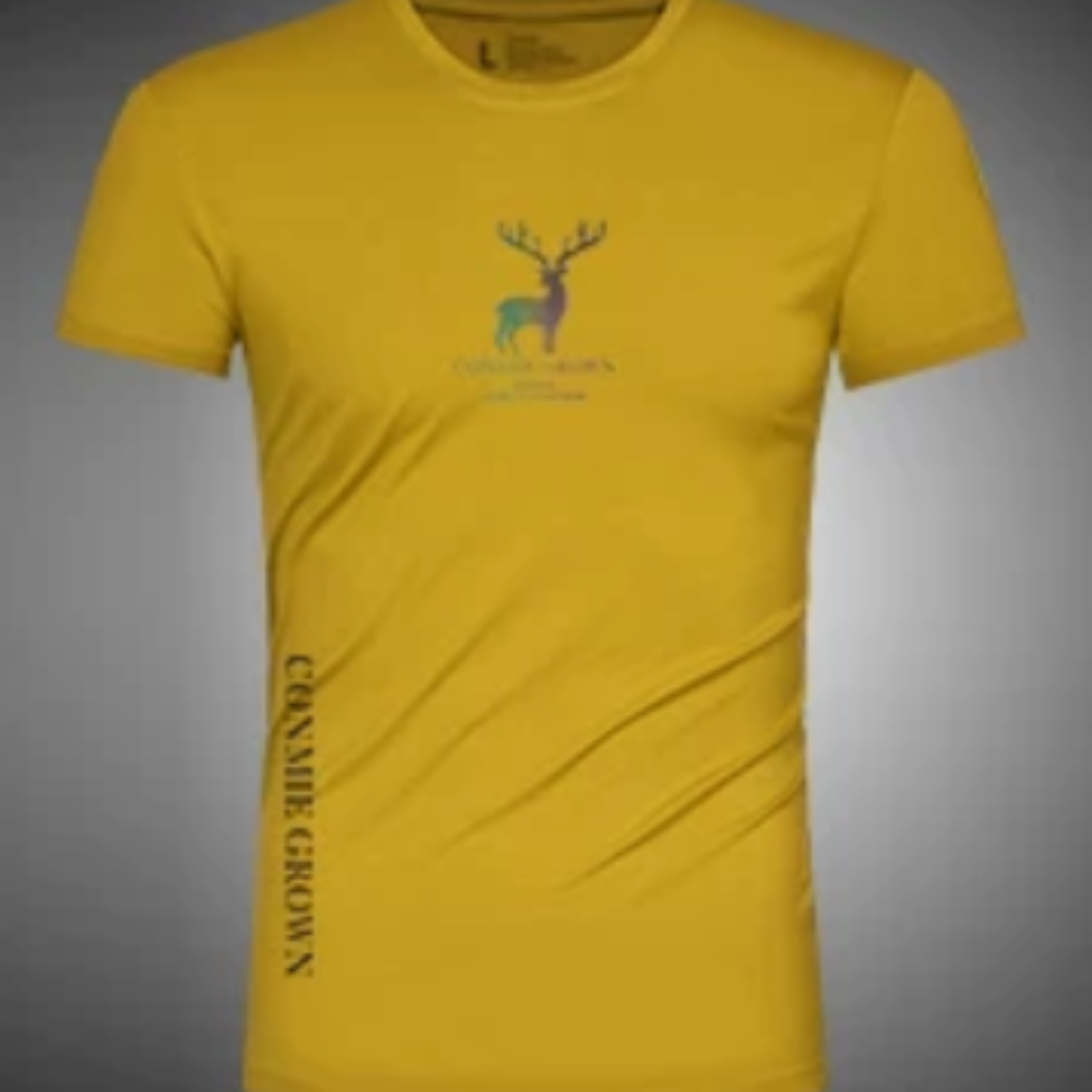 カラースタッグサイドロゴストレッチTシャツ M1064