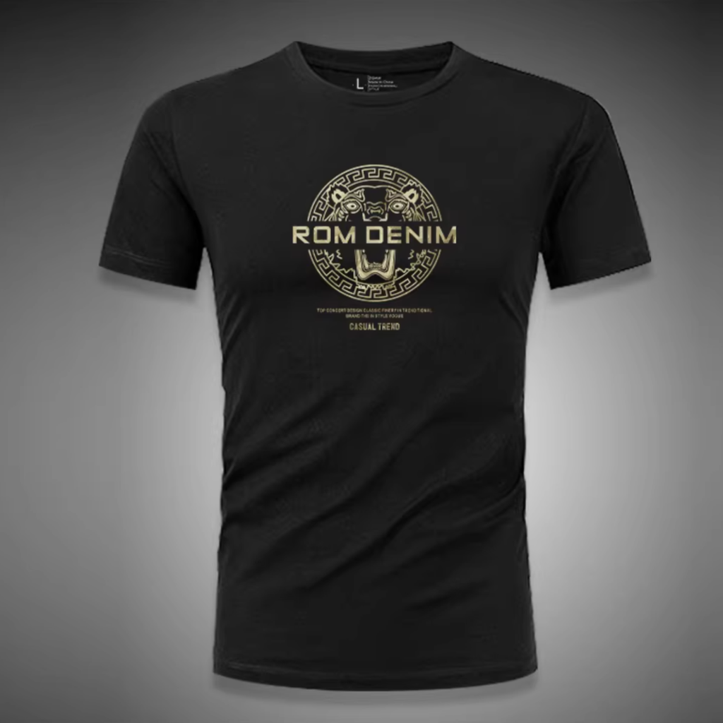 ラグジュアリーゴールドロゴTシャツ（3color） M0986