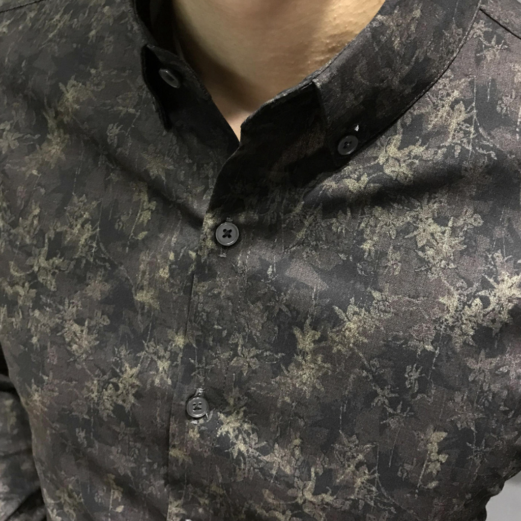 ノーブルパターンシャツ（2color） M0938