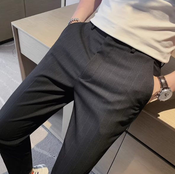 ピンストライプスーツパンツ（3color） M0610