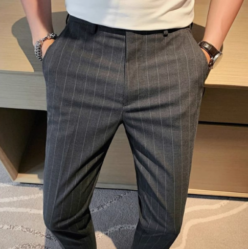 ピンストライプスーツパンツ（3color） M0610