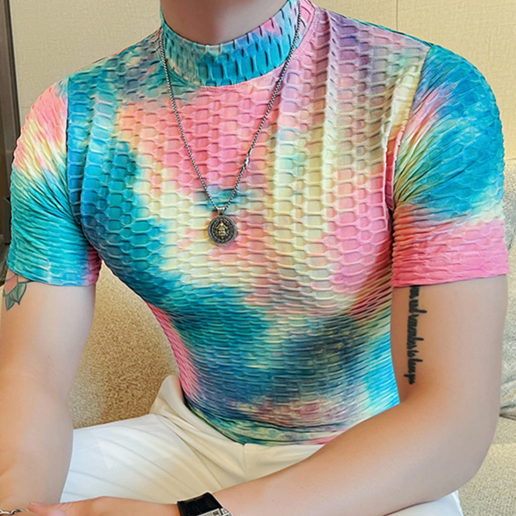 グラデーションTシャツ M0665