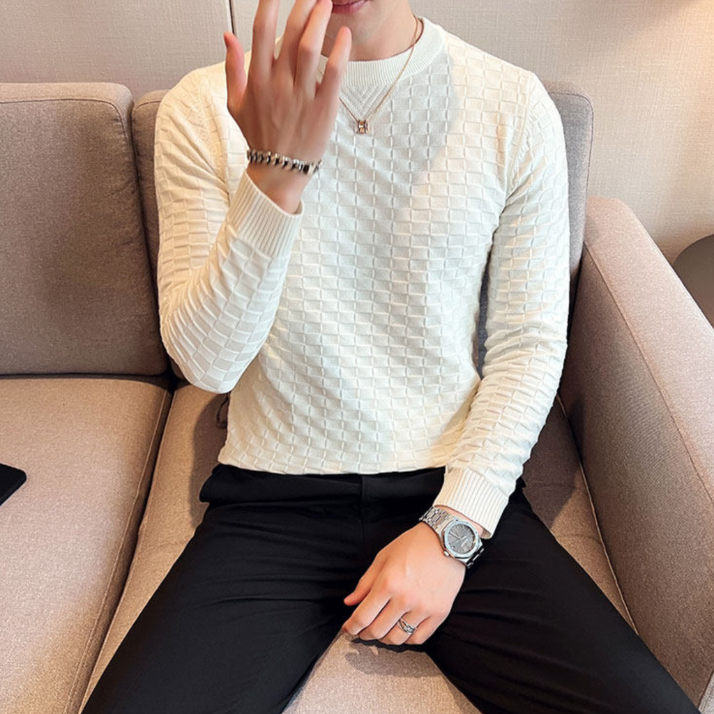 シックエンボスニット（4color） M0942