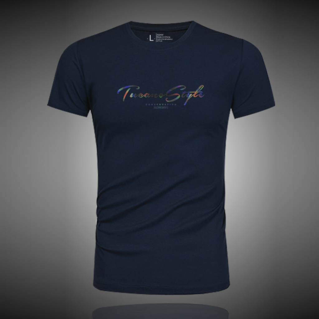モダールストレッチロゴTシャツ M1038