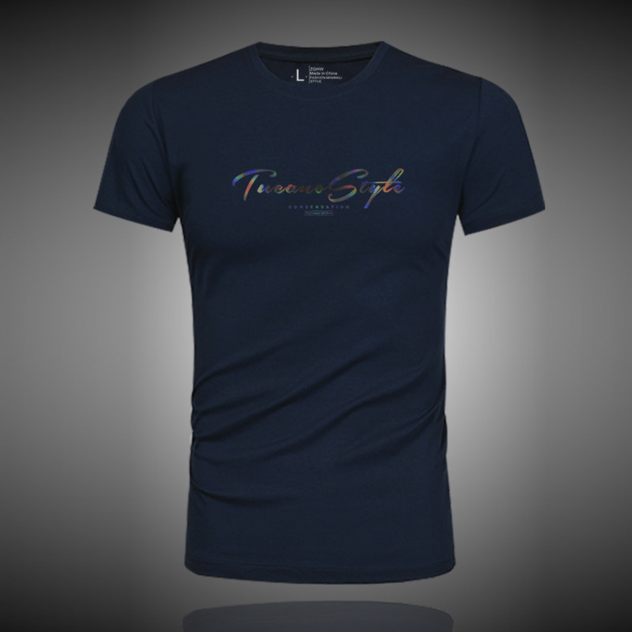 モダールストレッチロゴTシャツ M1038