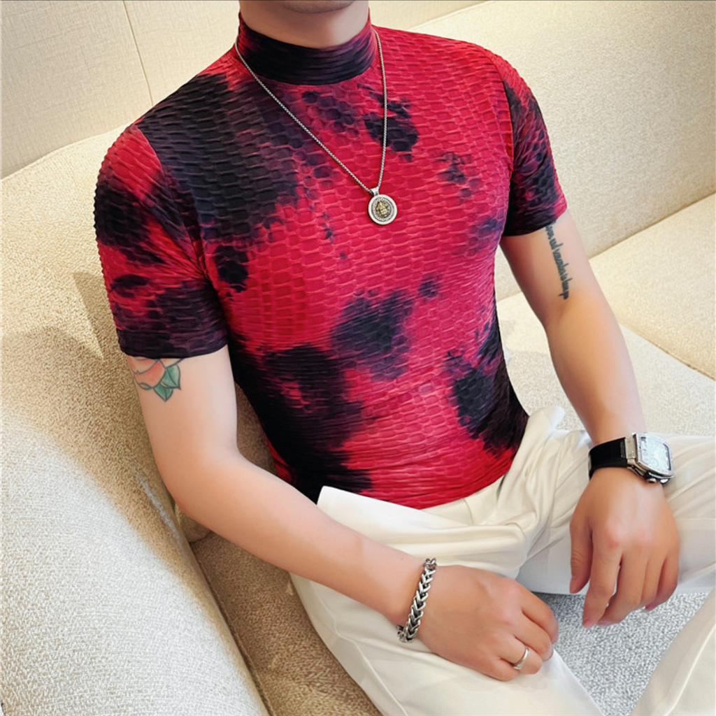 グラデーションTシャツ M0665