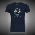 ローズアートラグジュアリーTシャツ M1042