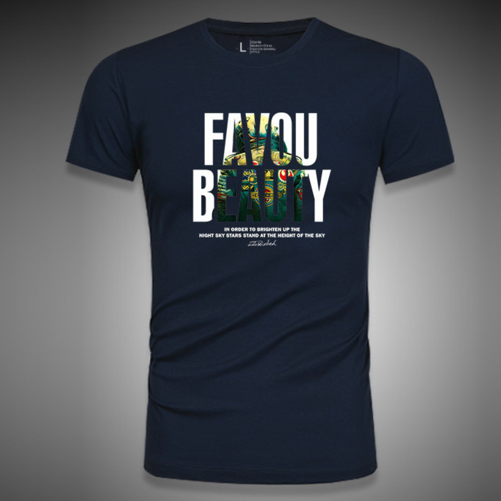 ファッションロゴTシャツ＆グラフィックカーゴショーツ サマーコーデ M1066×M1029