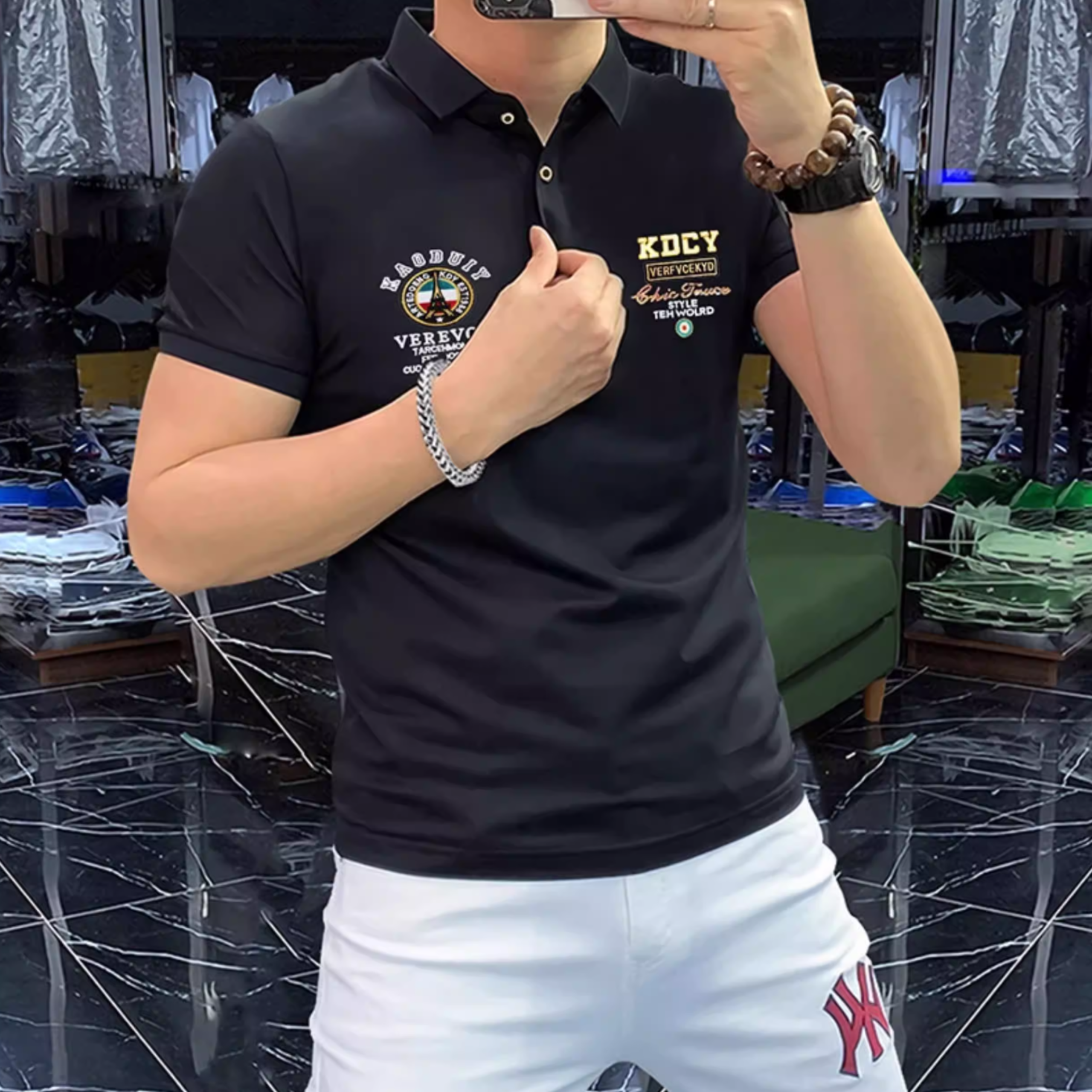 クラシックエンブレムポロシャツ（3color） M0998