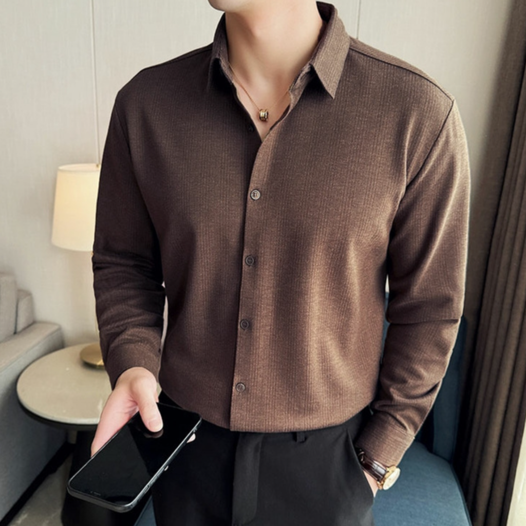 ラグジュアスドレープシャツ（4color） M0899