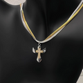 ダブルクロスネックレス M0431