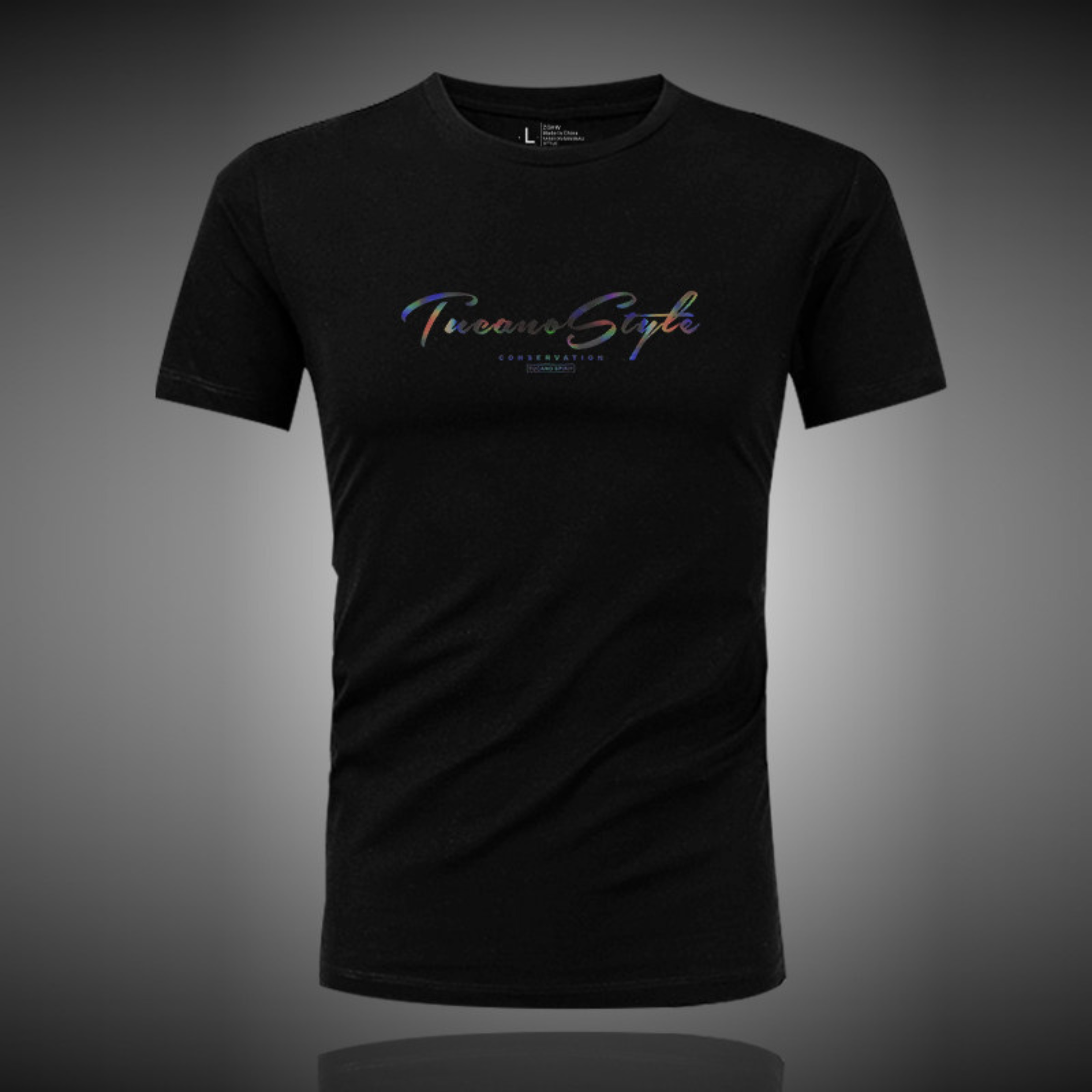 モダールストレッチロゴTシャツ M1038