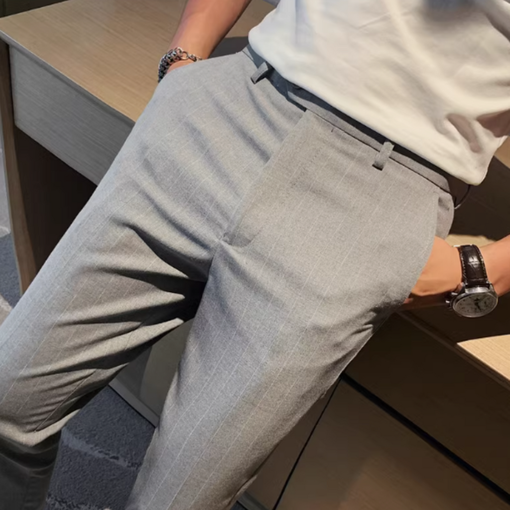 ピンストライプスーツパンツ（3color） M0610