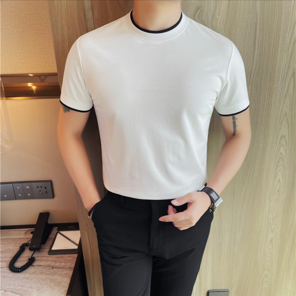 フェイクツーピースTシャツ（4color） M0668