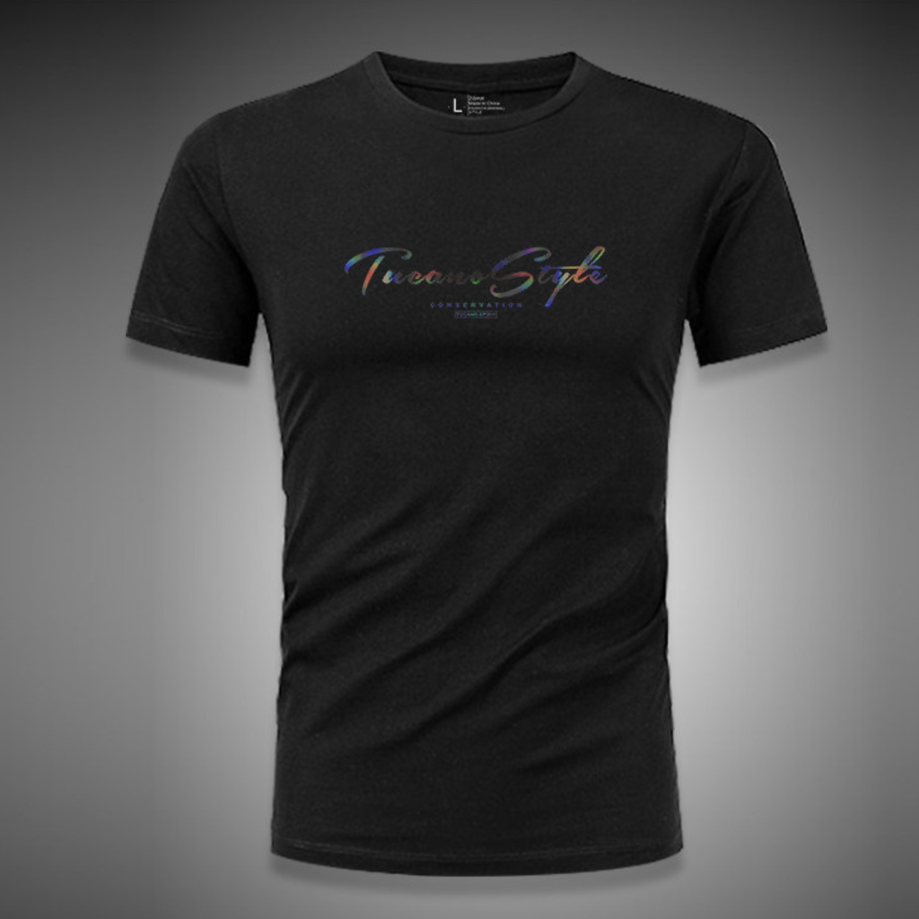 モダールストレッチロゴTシャツ M1038