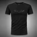 モダールストレッチロゴTシャツ M1038