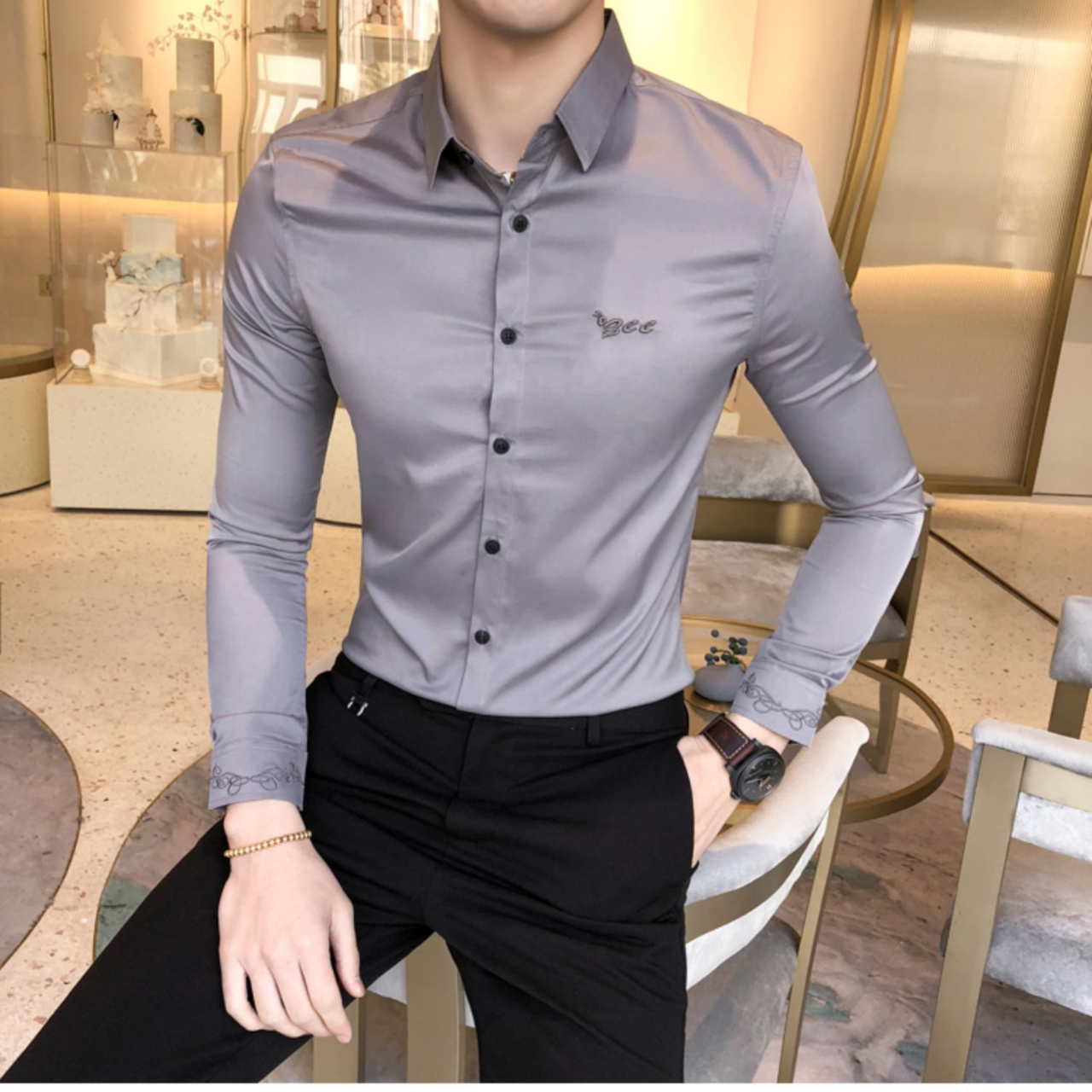 カジュアルシャツ（3color） M0224