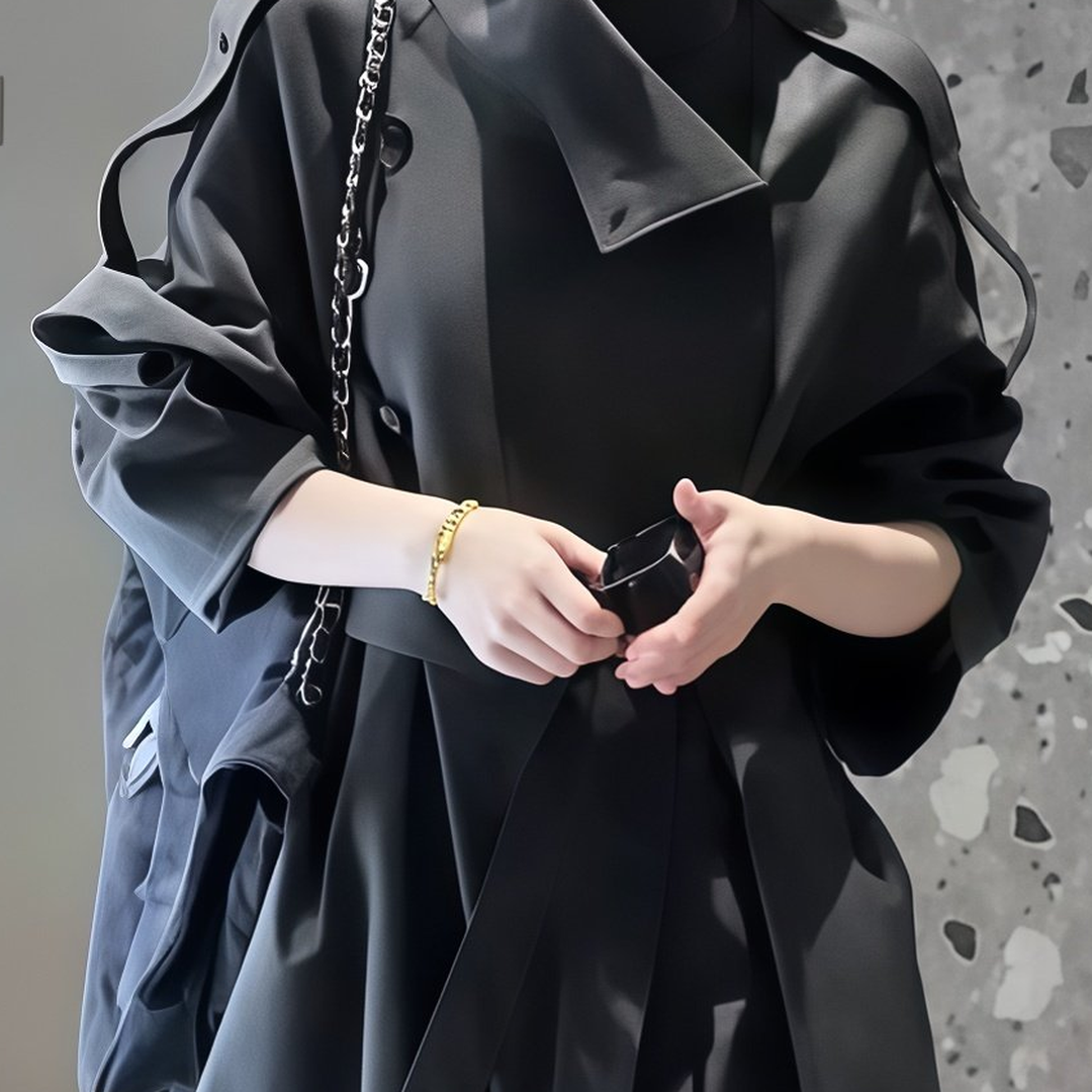 A1401 グレー 袖部分