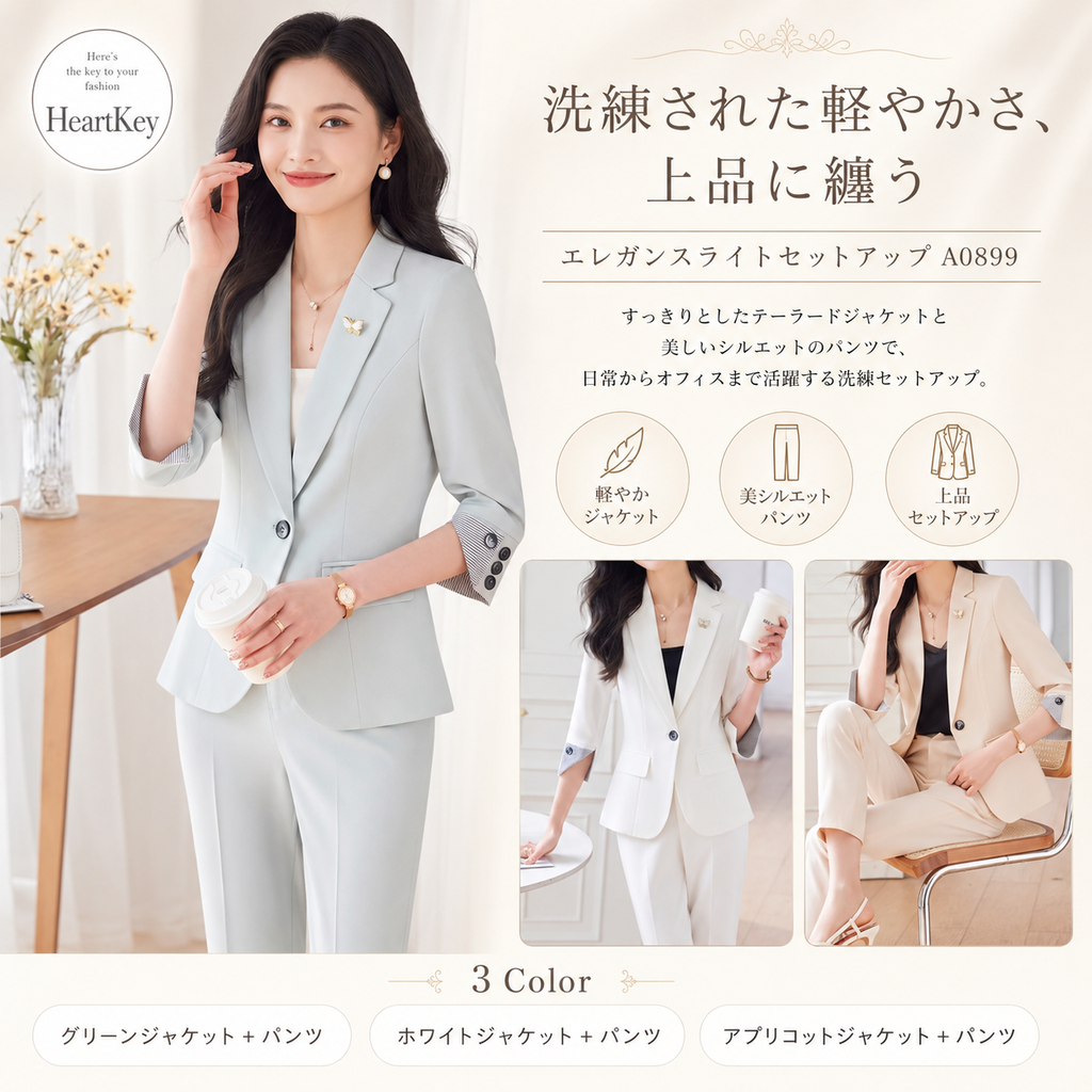 エレガンスライトセットアップ A0899