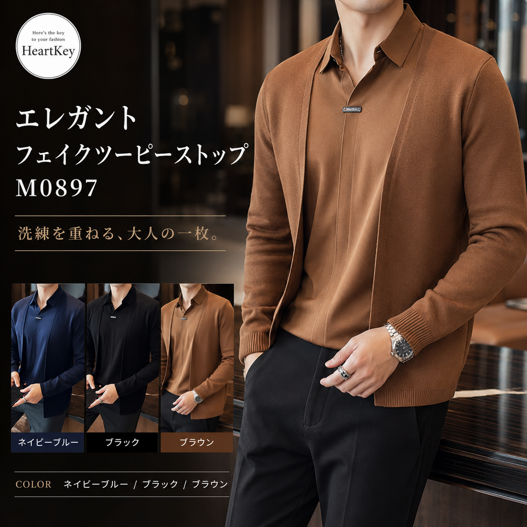 エレガントフェイクツーピーストップ M0897