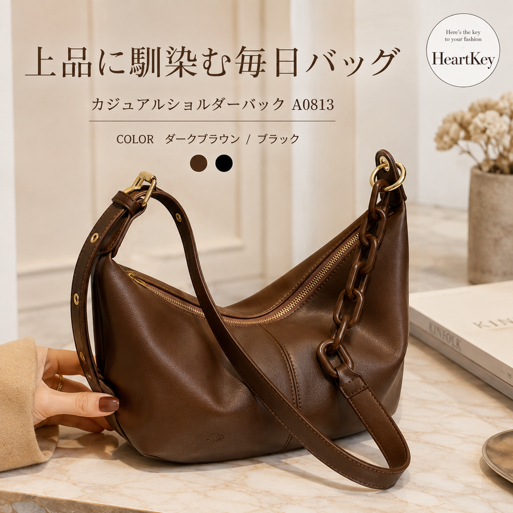 カジュアルショルダーバック A0813