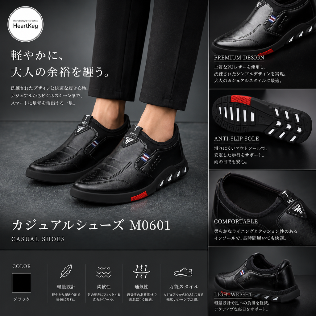 カジュアルシューズ M0601