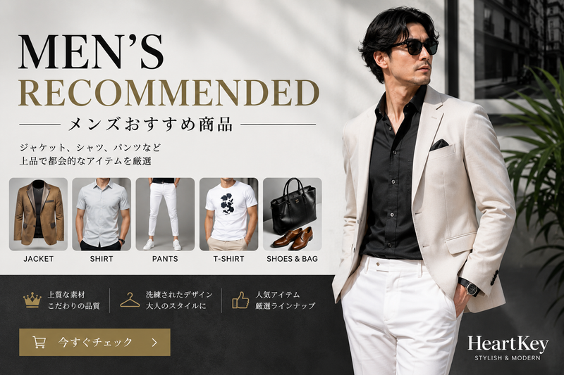 メンズおすすめ商品