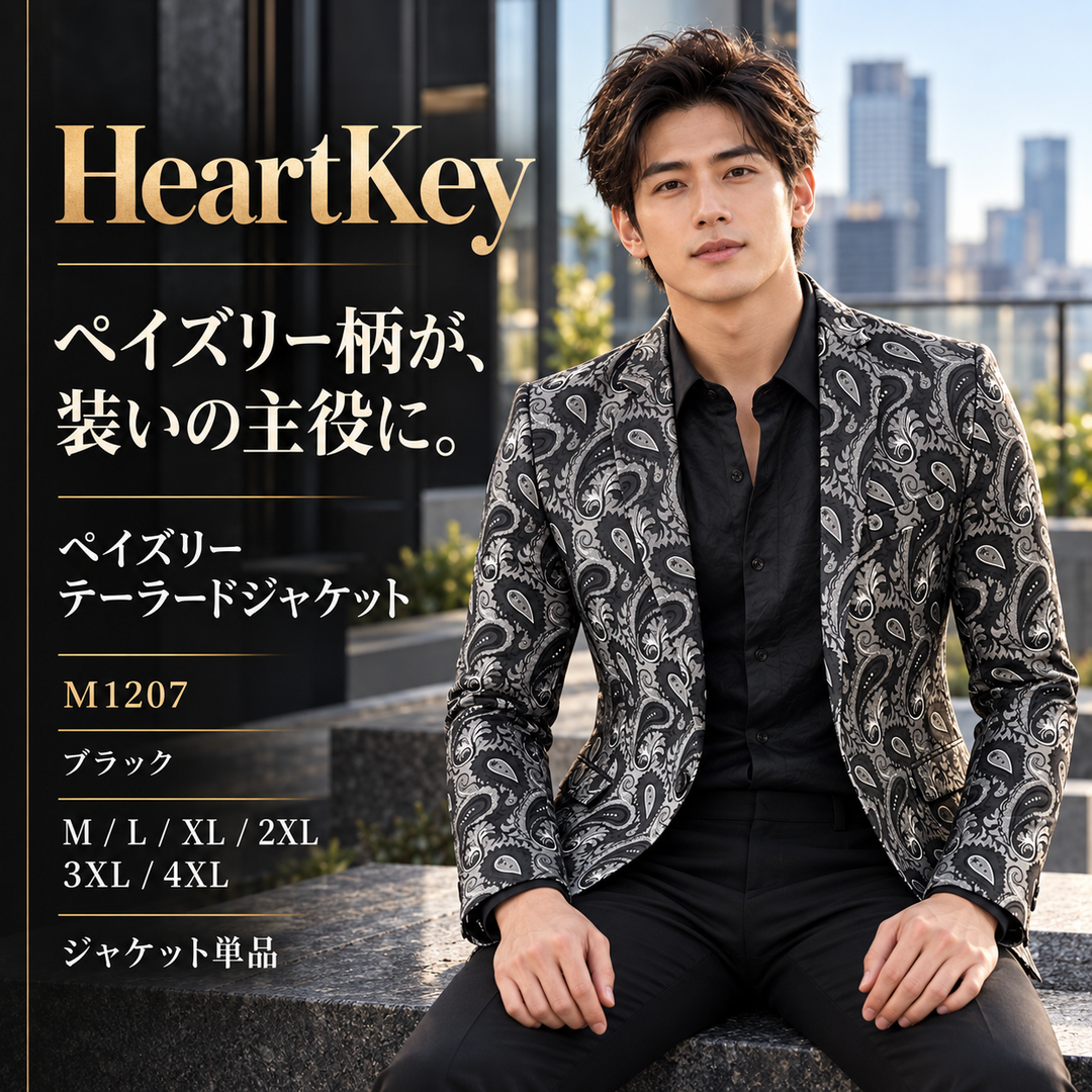 M1207 ブラック 広告 顔出しモデル 1080×1080