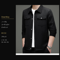 ノーブルコーデュロイジャケット M1232 black 広告