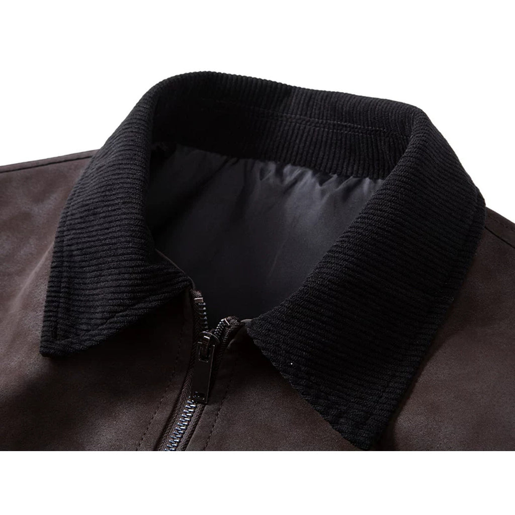 コントラストカラー スエードタッチジップジャケット M1273 06-collar-detail.jpg