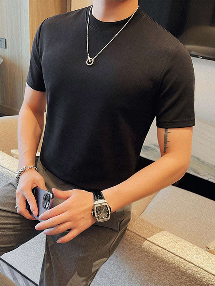 ラウンドネックTシャツ（7color） M0660