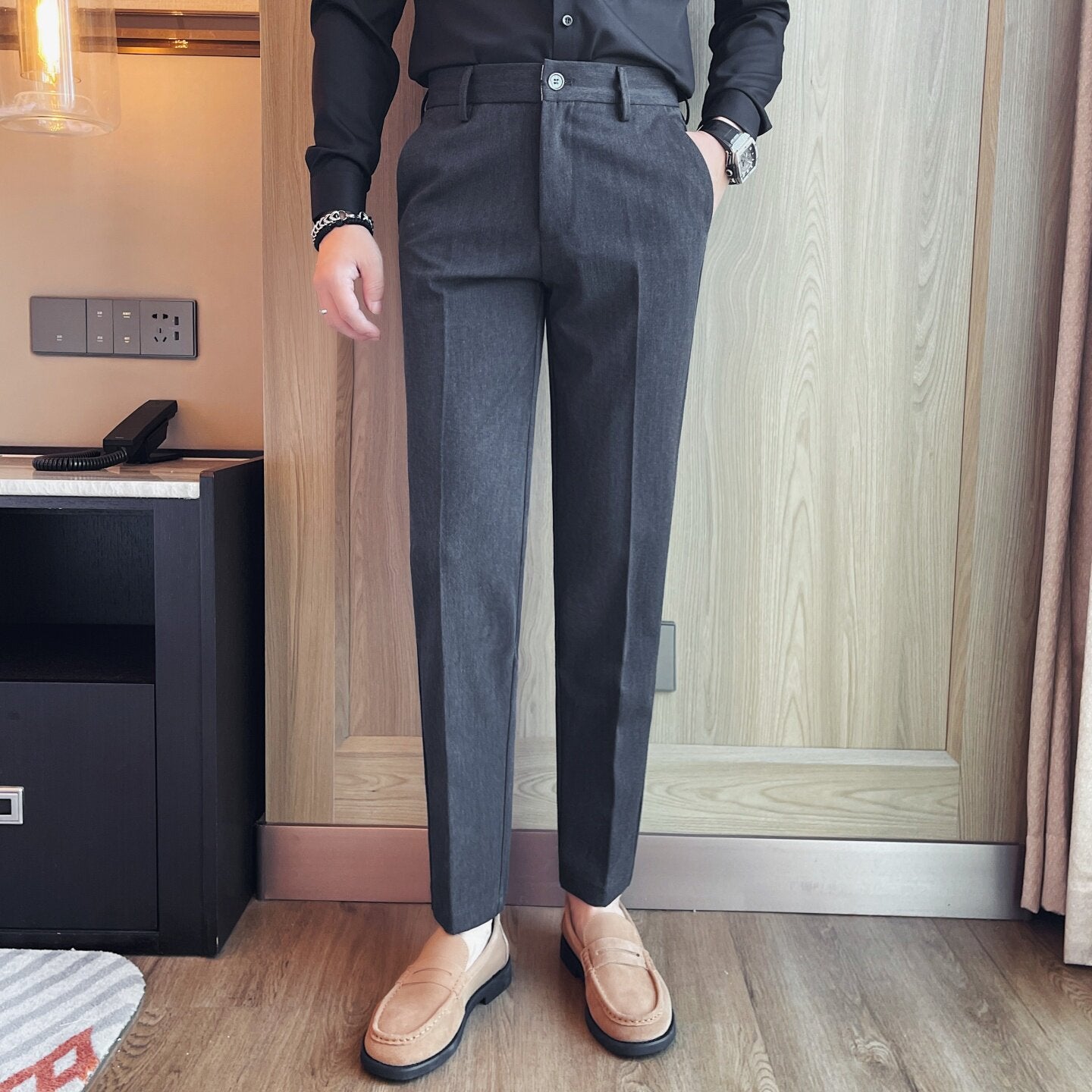 スマートシルエットスラックス(3color） M0864