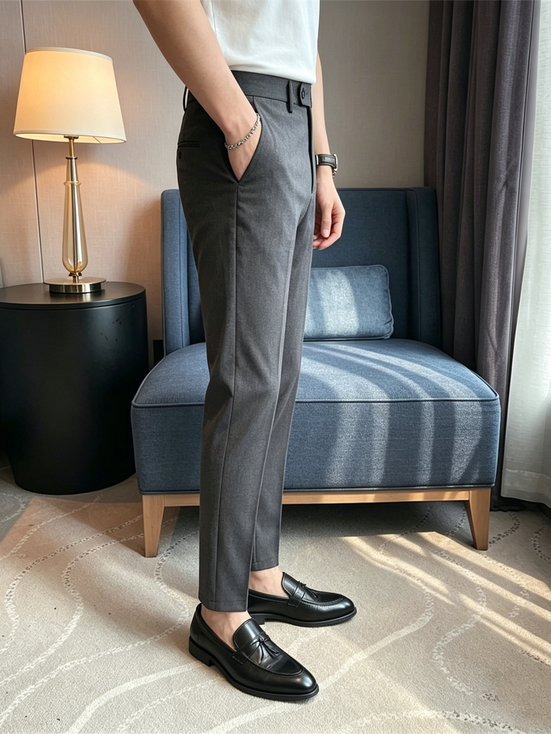 プレミアムストレッチサマーセットアップコーデ M1057×M1058