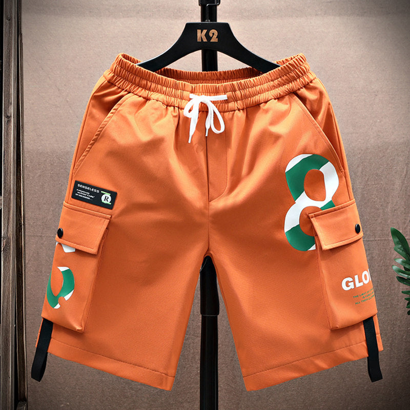 グラフィックカーゴショートパンツ M1029