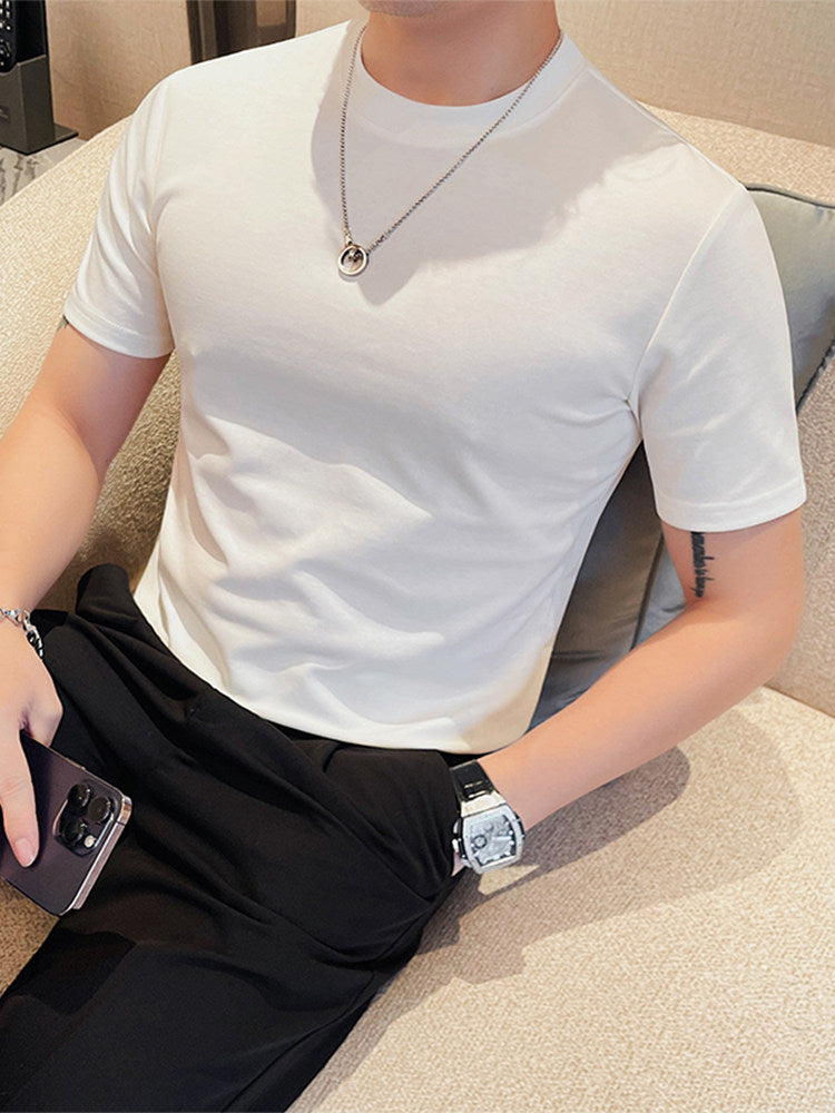 ラウンドネックTシャツ（7color） M0660